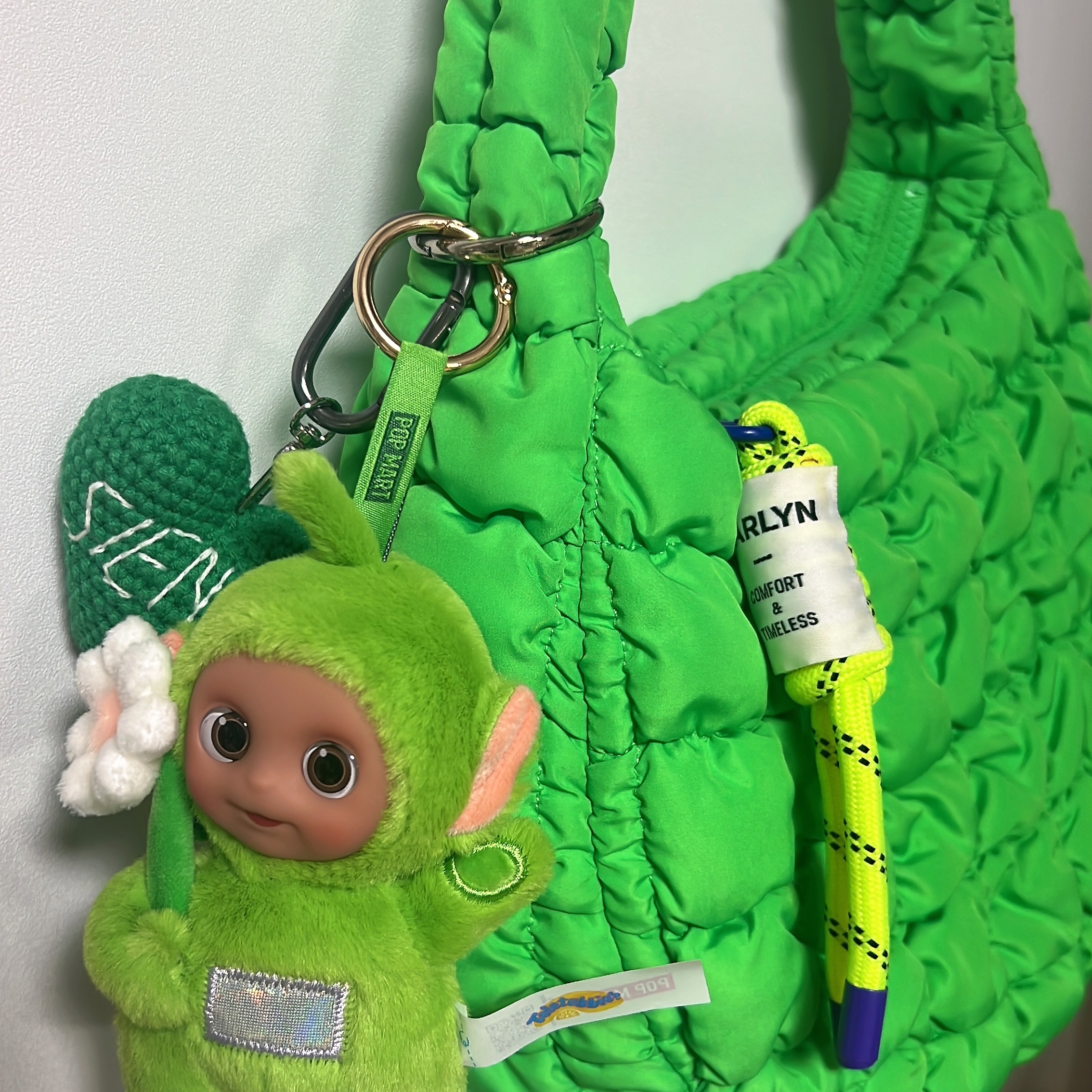 Pop Mart Teletubbies Say Hello Series Figures Sealed Case Dipsy's Naughty Flower (Opened Case) 착용 스타일 - 3
