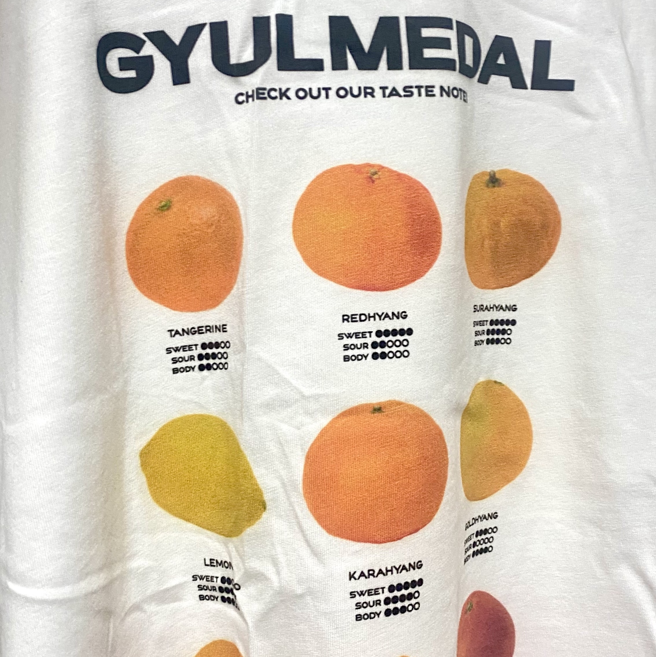 Uniqlo UTme! x Gyulmedal Graphic T-Shirt White - KR 착용 스타일