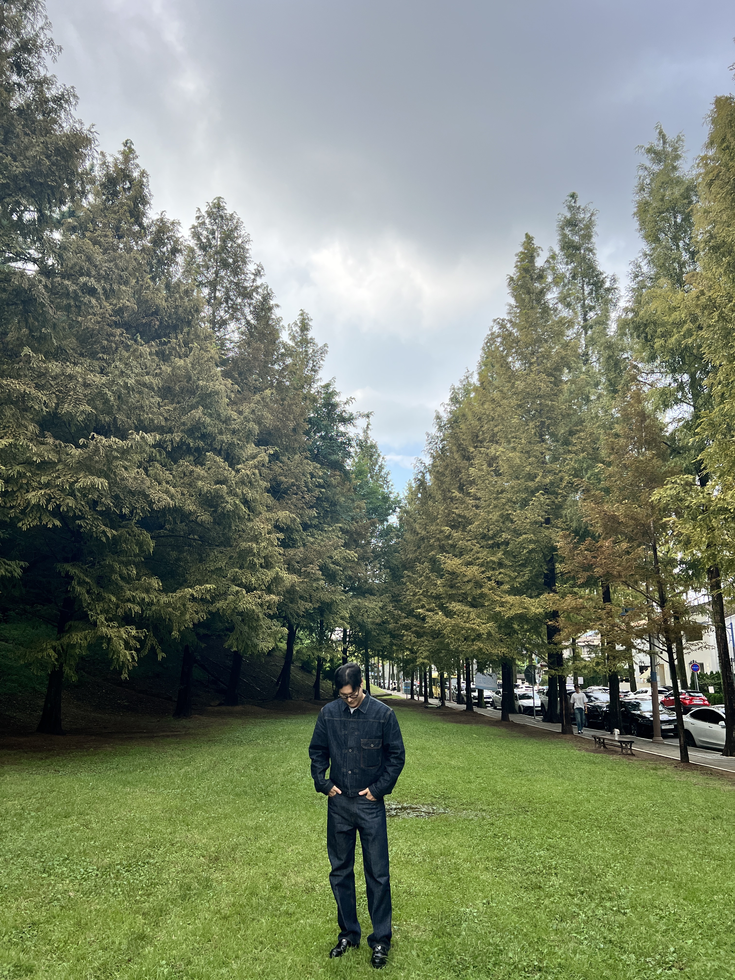 Kapital 14 oz. Denim 1ST One Wash Jacket Indigo 착용 스타일 - 2