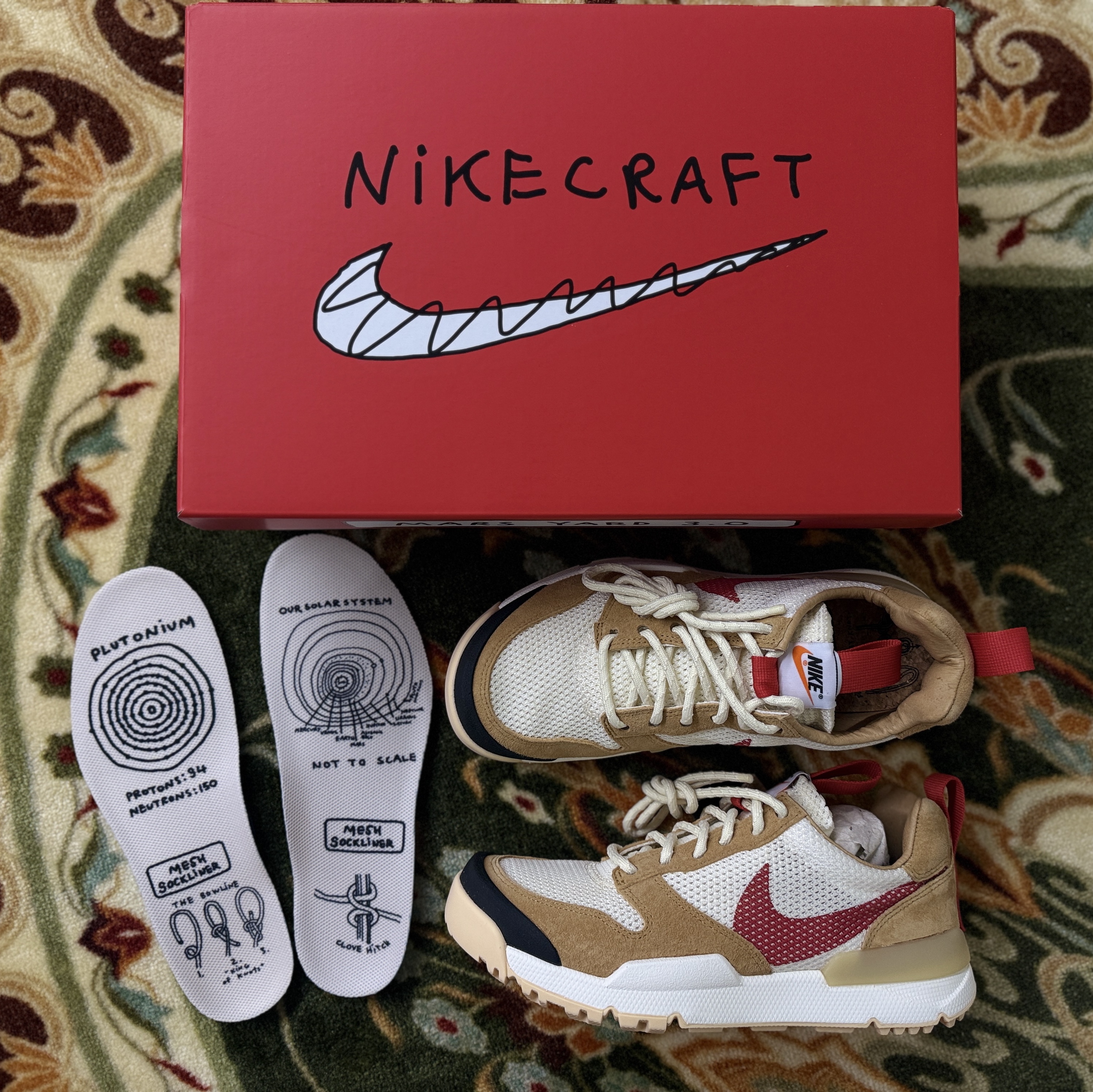 Nike x Tom Sachs Mars Yard Shoe 3.0 Space Camp 착용 스타일