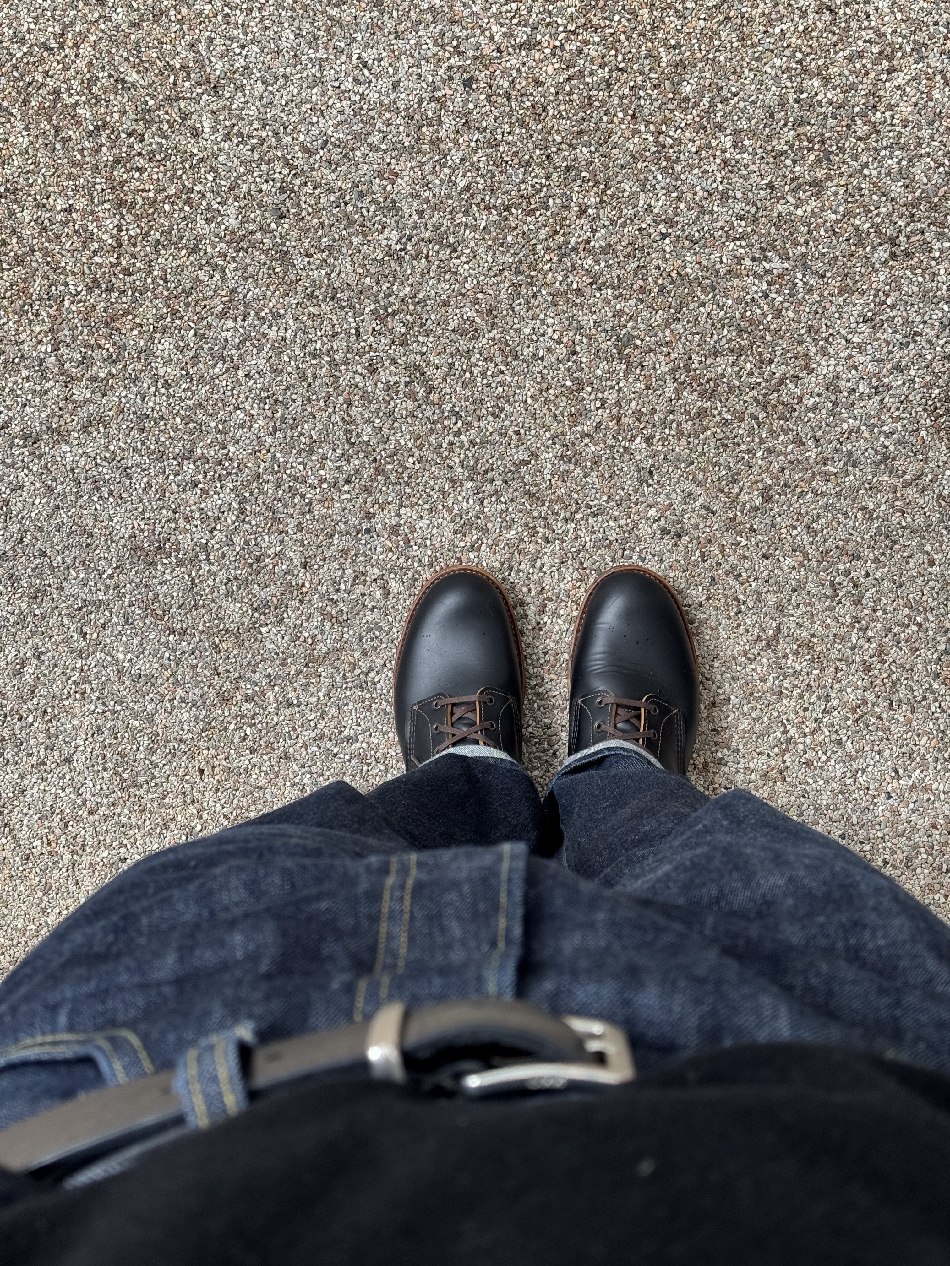 Red Wing  Beckman Flatbox 9060 Black Klondike - D 착용 스타일 - 6