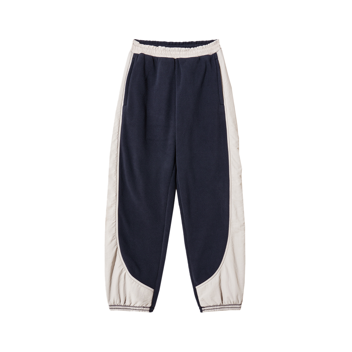 피지컬 디파트먼트 나일론 믹스 플리스 팬츠 네이비(Phyps Dept Nylon Mix Fleece Pants Navy)
