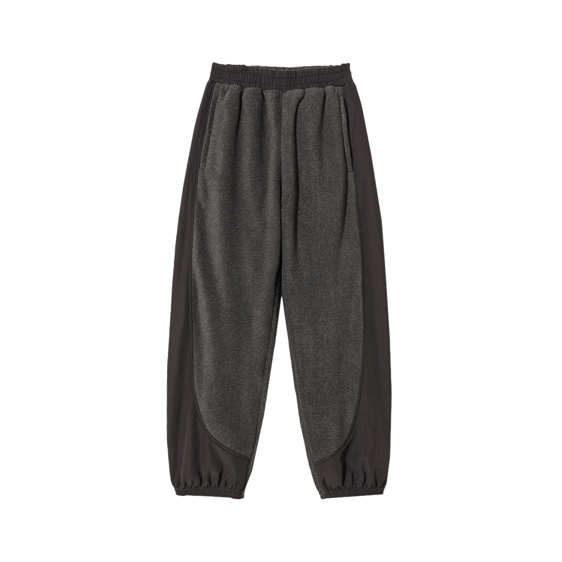 피지컬 디파트먼트 나일론 믹스 플리스 팬츠 차콜(Phyps Dept Nylon Mix Fleece Pants Charcoal)
