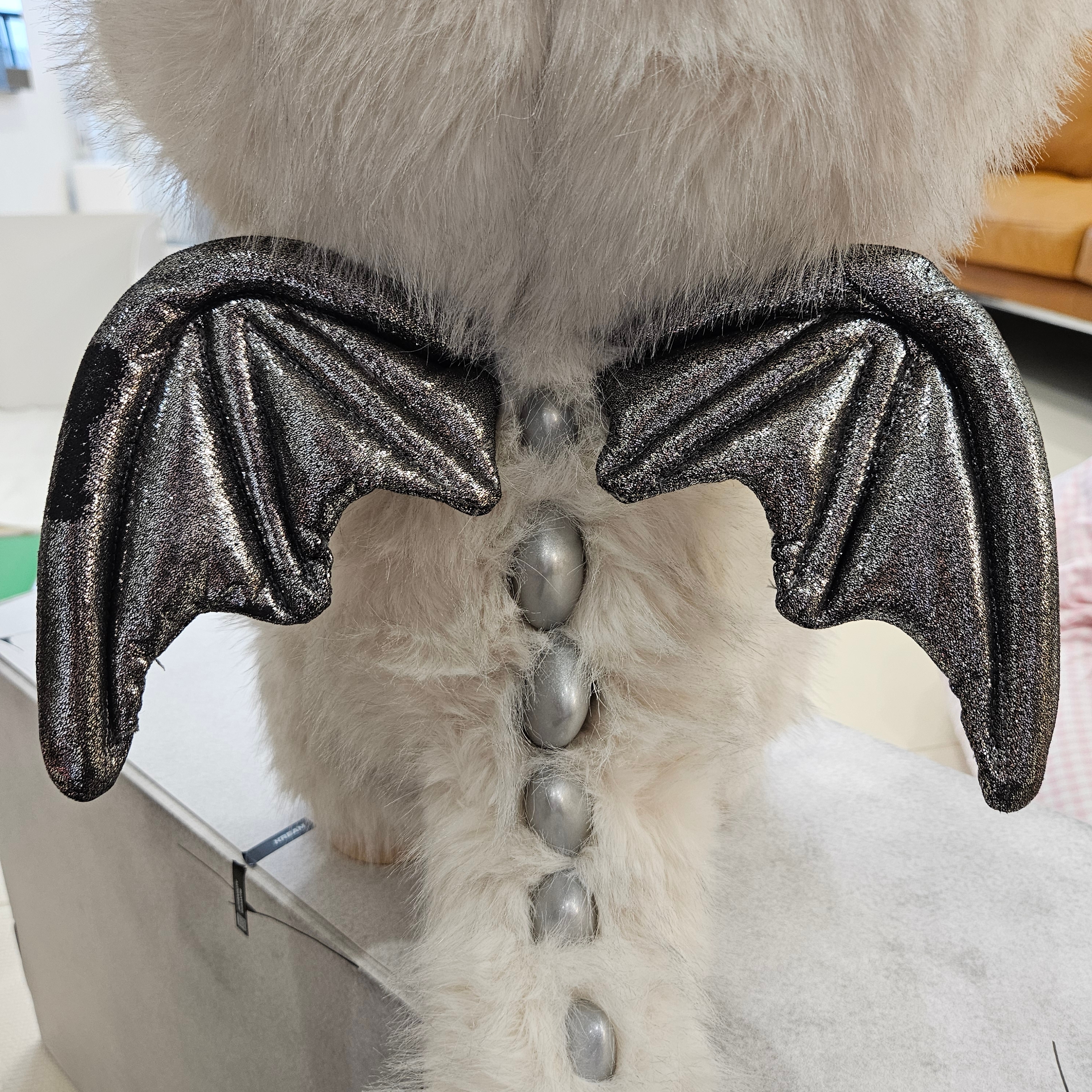 Pop Mart The Monsters Zimomo Angel In Clouds Vinyl Face Doll 착용 스타일