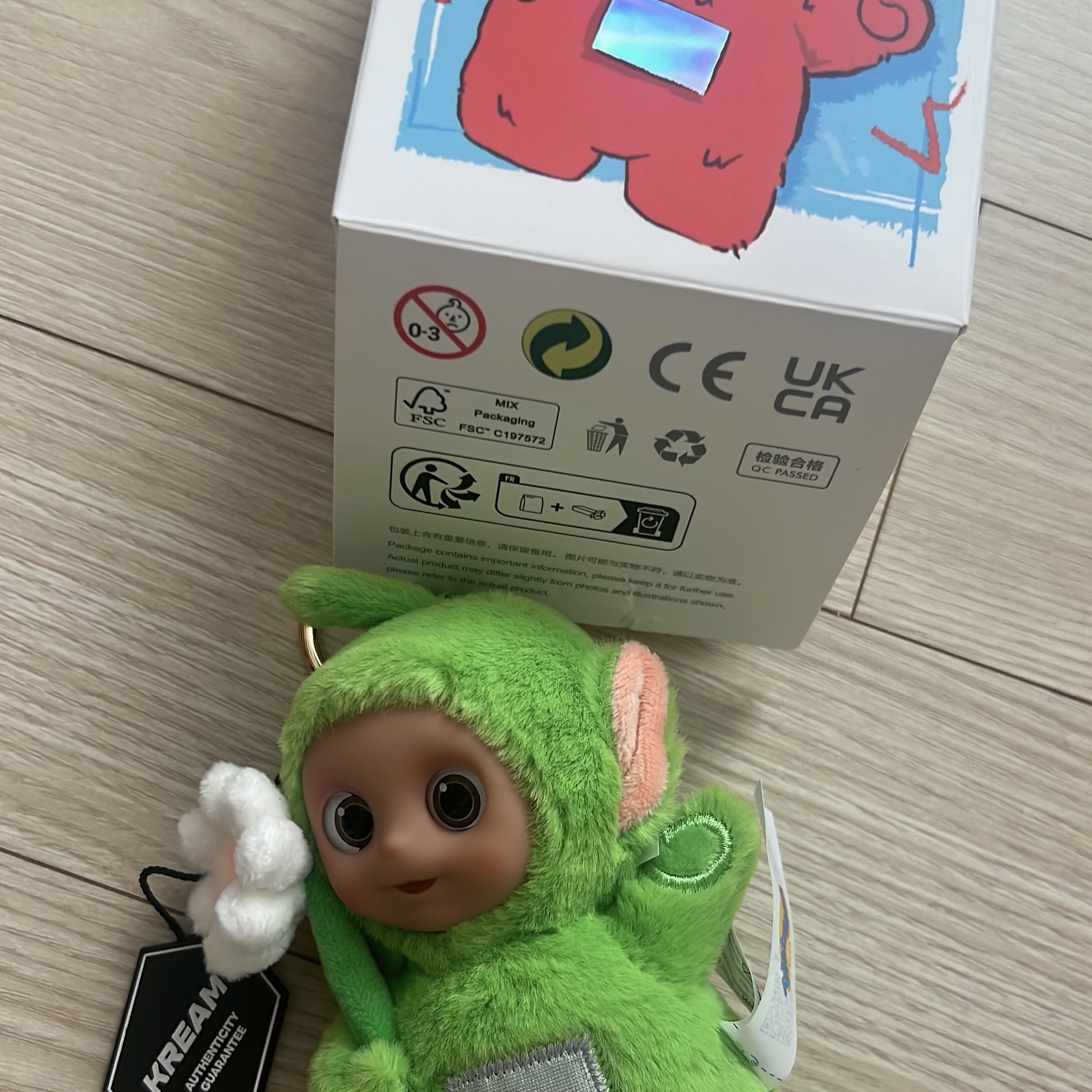Pop Mart Teletubbies Say Hello Series Figures Sealed Case Dipsy's Naughty Flower (Opened Case) 착용 스타일 - 5