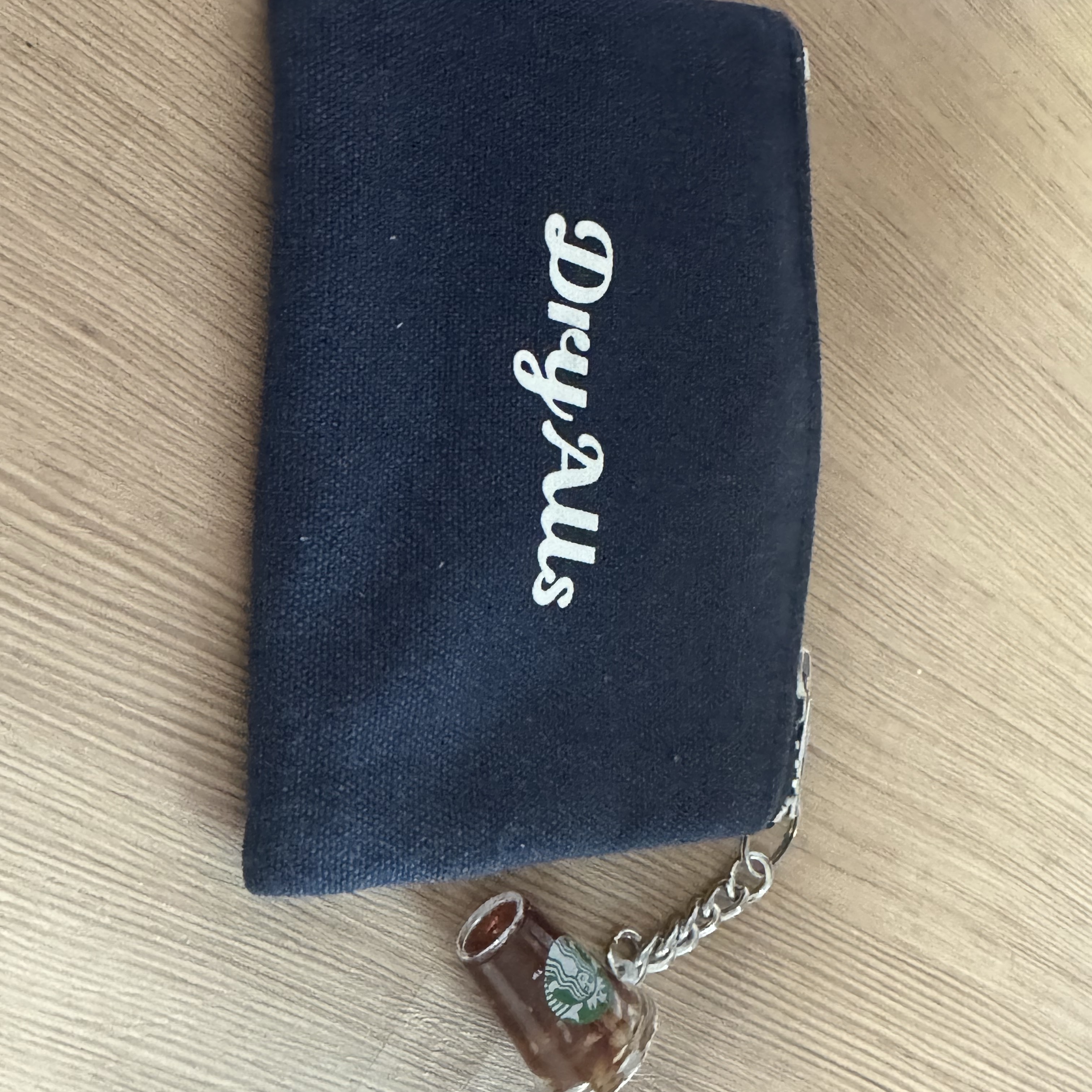 Human Made Card Case Navy 착용 스타일 - 2
