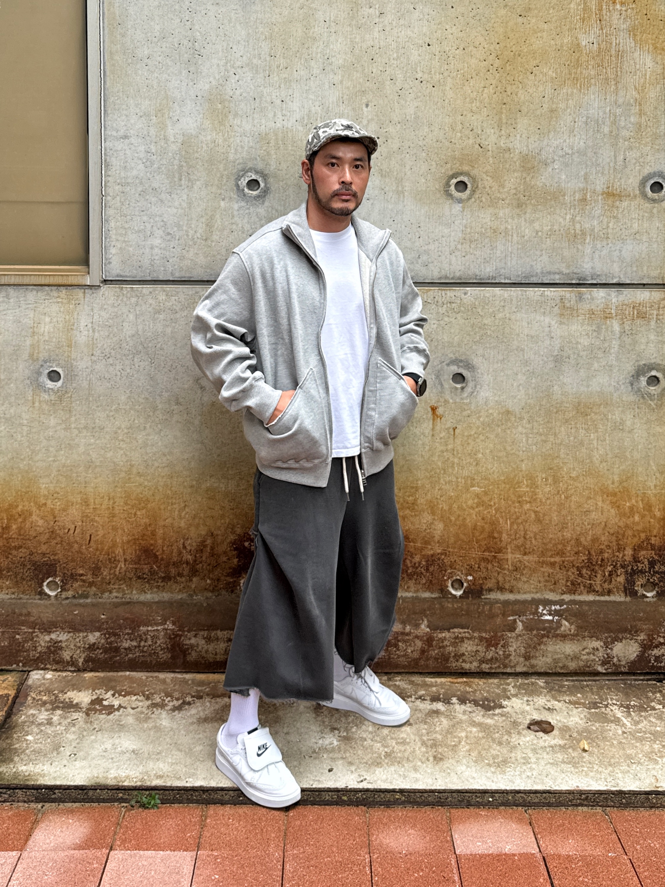 Nike x Peaceminusone Kwondo1 White 착용 스타일 - 1