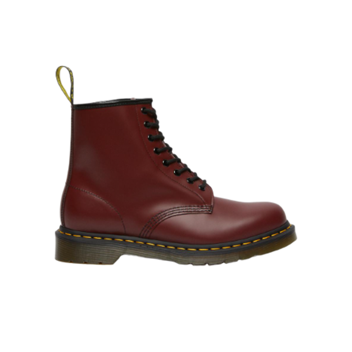 닥터마틴 1460 스무스 레더 레이스업 부츠 체리 레드(Dr. Martens 1460 Smooth Leather Lace Up Boots Cherry Red)