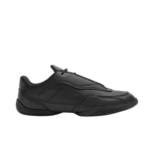 자라 레더 스니커즈 리미티드 에디션 블랙(Zara Leather Sneakers Limited Edition Black)