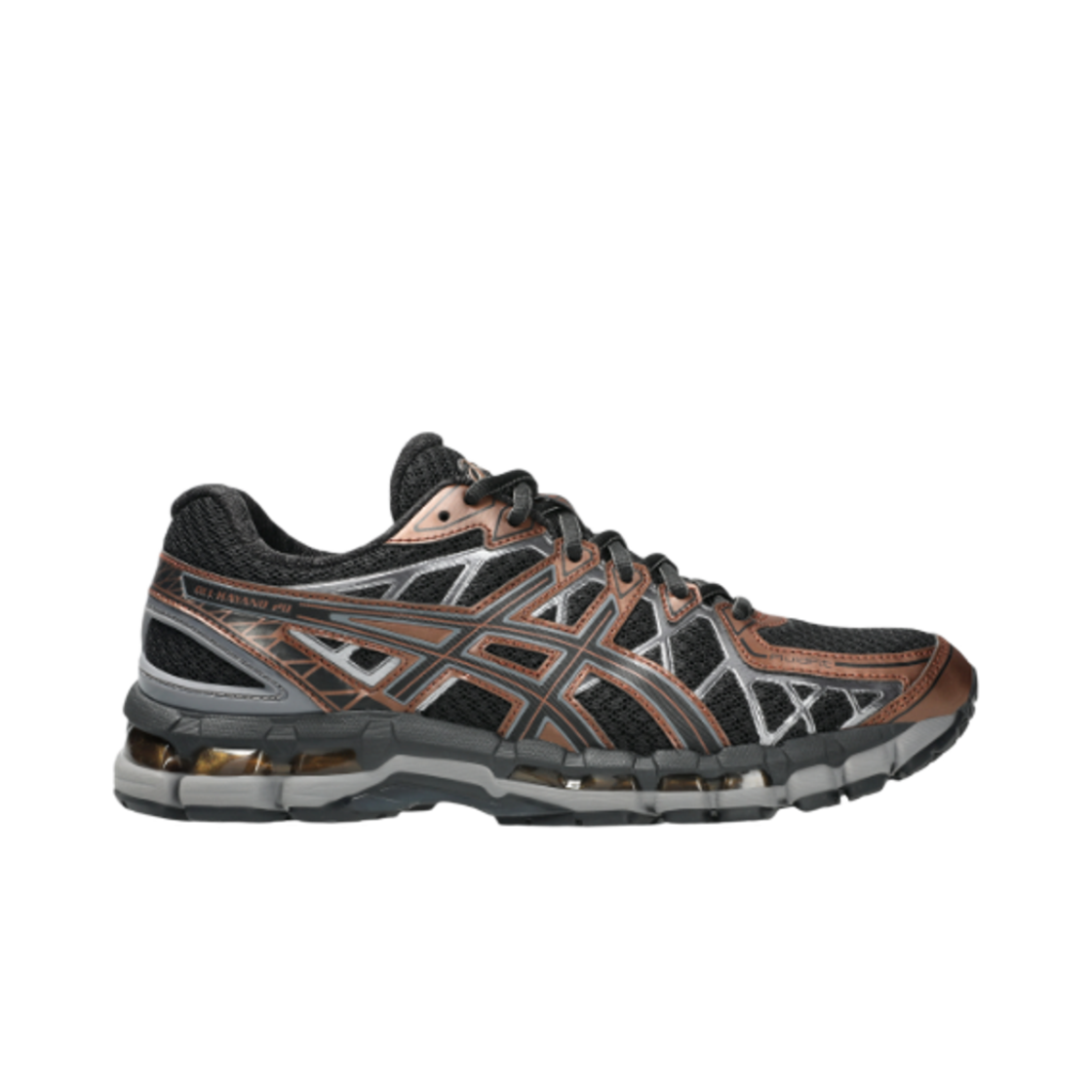 아식스 젤 카야노 20 블랙 레디쉬 브라운(Asics Gel-Kayano 20 Black Reddish Brown) - 1
