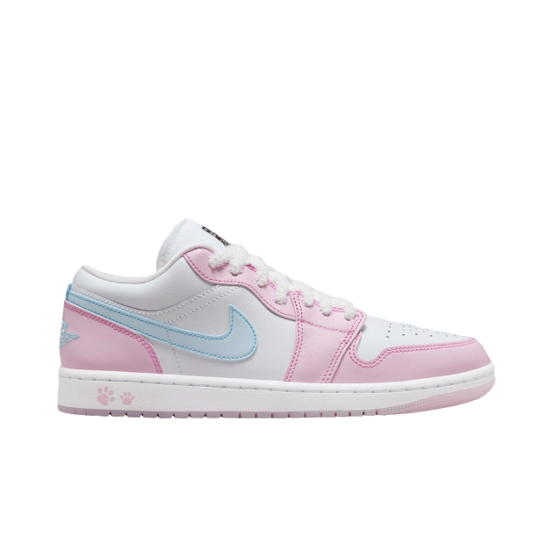 HM3706-141 (W) Jordan 1 Low SE White Pink Foam