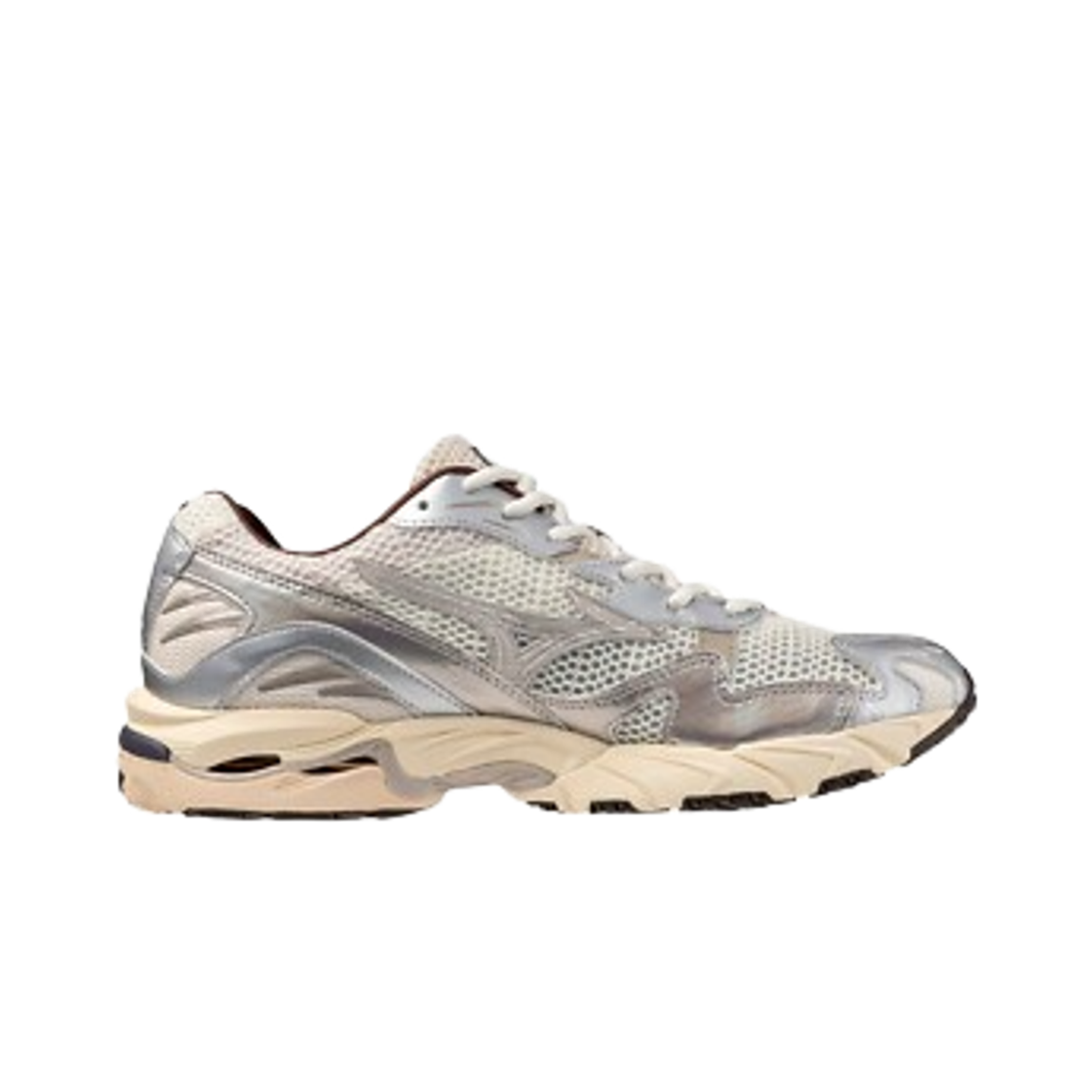 미즈노 웨이브 라이더 10 스노우 화이트 실버 클라우드(Mizuno Wave Rider 10 Snow White Silver Cloud) - 1
