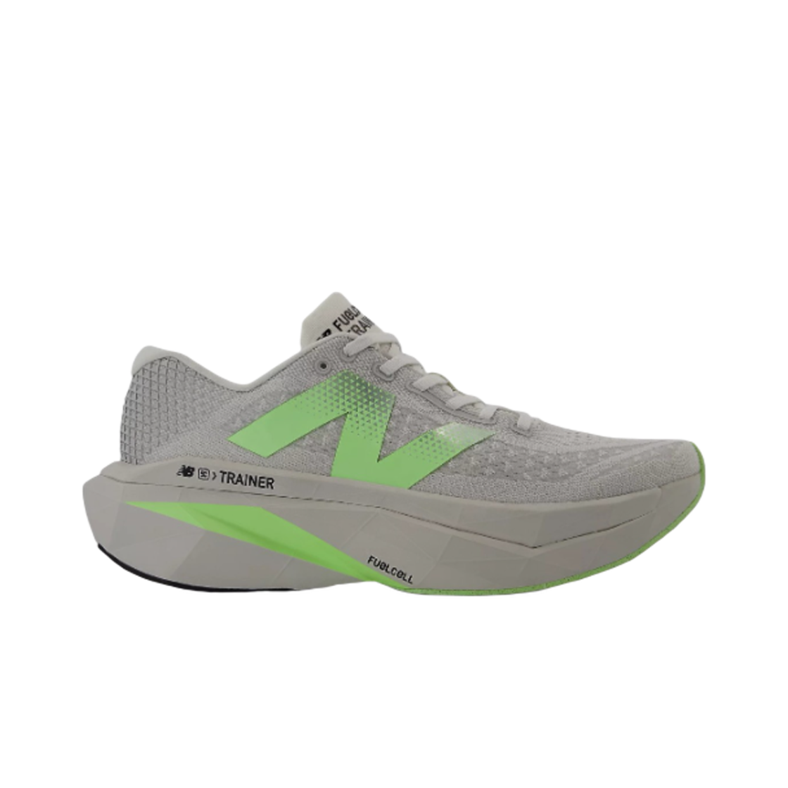 뉴발란스 퓨어셀 SC 트레이너 v3 그레이 매터 민트 플래쉬 - 2E 와이드(New Balance Fuelcell SC Trainer v3 Grey Matter Mint Flash - 2E Wide)