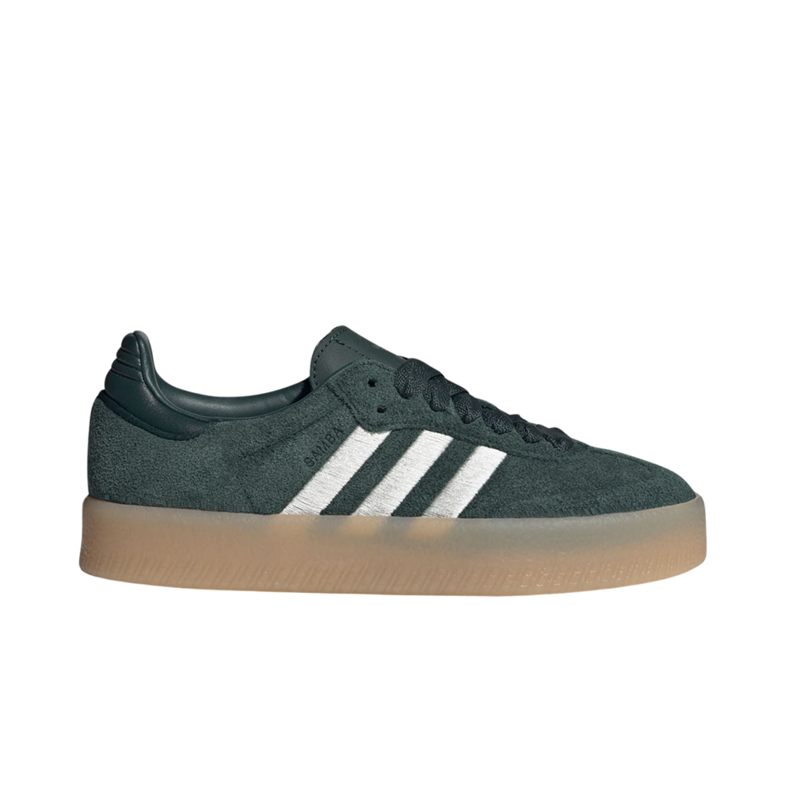 (W) 아디다스 삼배 쉐도우 그린 초크 화이트((W) Adidas Sambae Shadow Green Chalk White) - 1