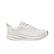 (W) Hoka Clifton 9 Cosmic Grey White