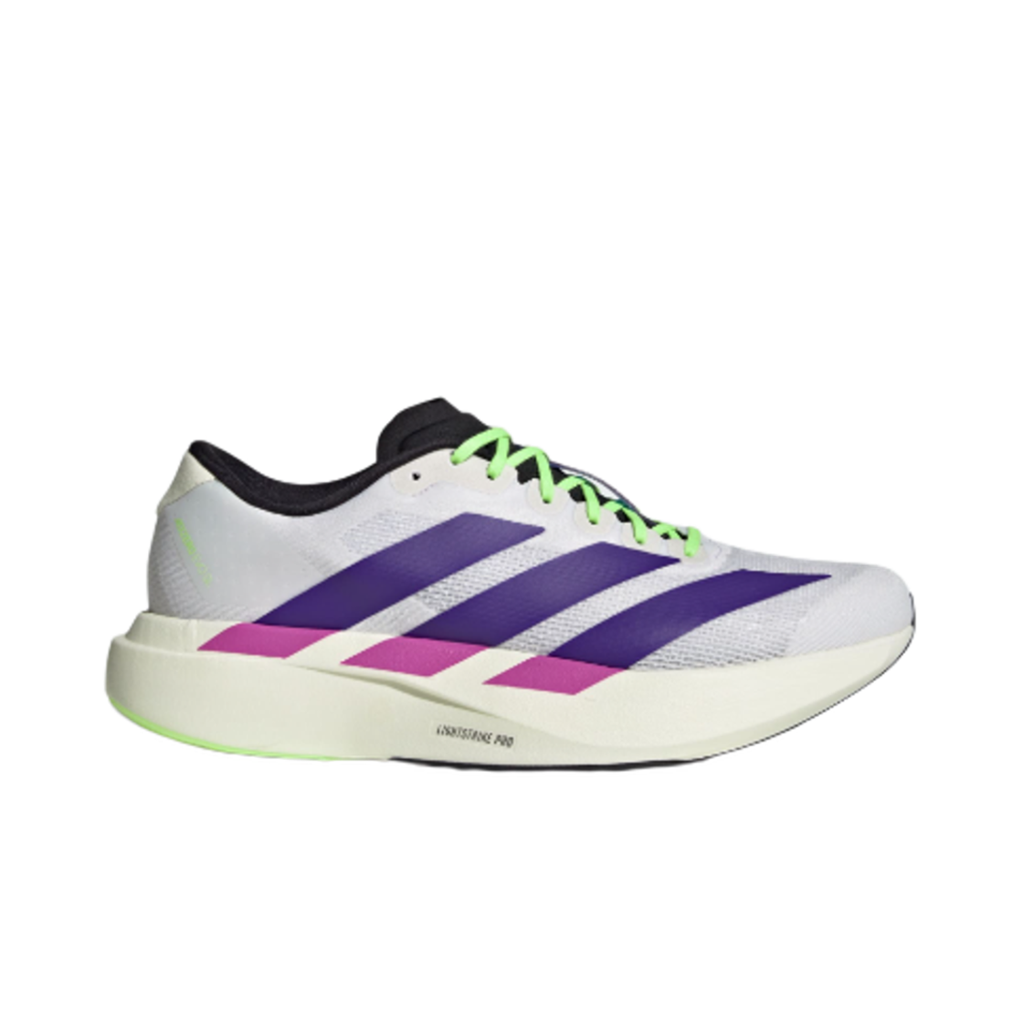 아디다스 아디제로 EVO SL 클라우드 화이트 컬리지에이트 퍼플(Adidas Adizero EVO SL Cloud White Collegiate Purple)