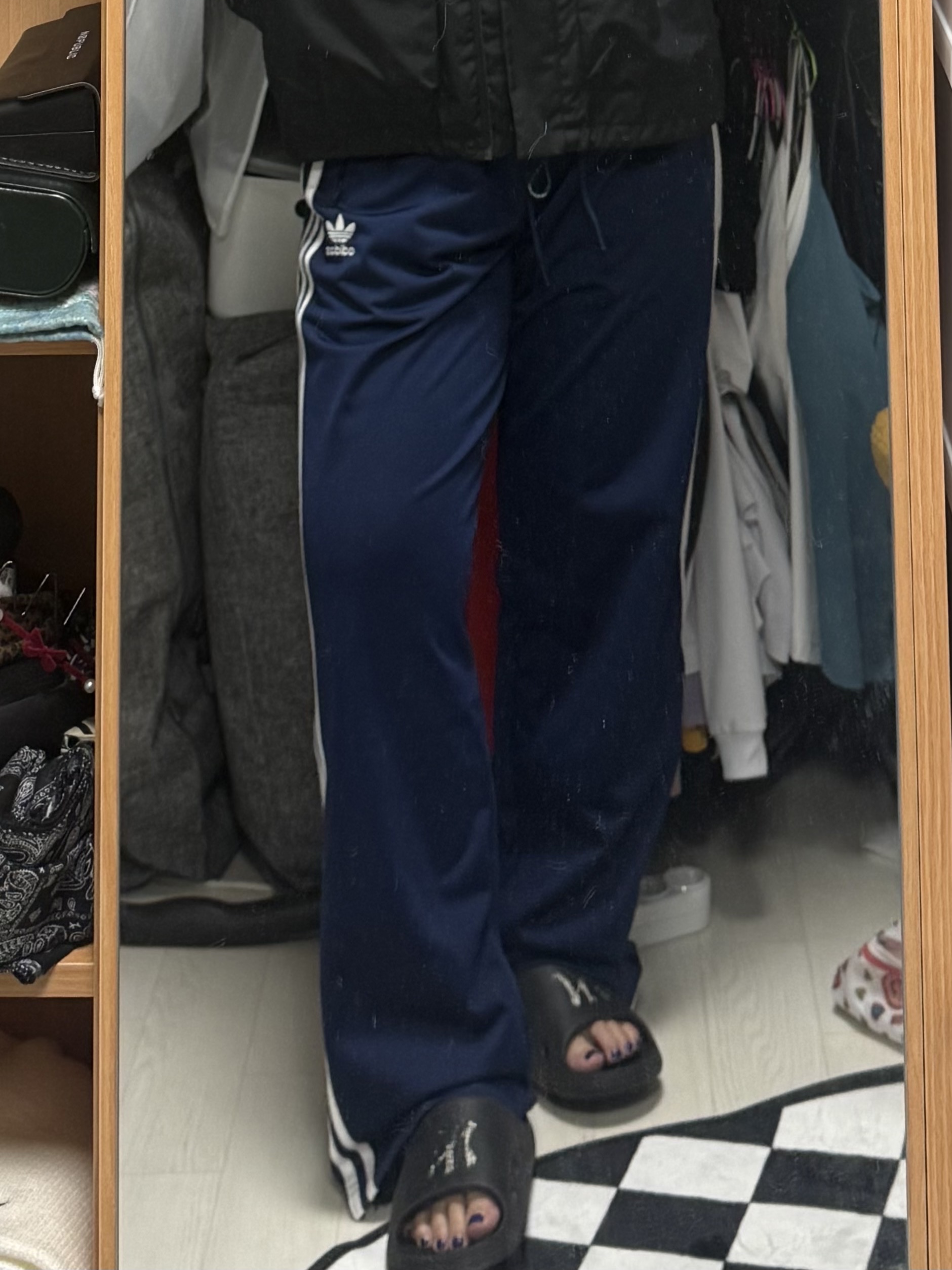 Adidas Adicolor Classics Firebird Track Pants Night Indigo - US Sizing 착용 스타일 - 4