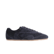 COS Minimal Suede Trainers Steel Blue