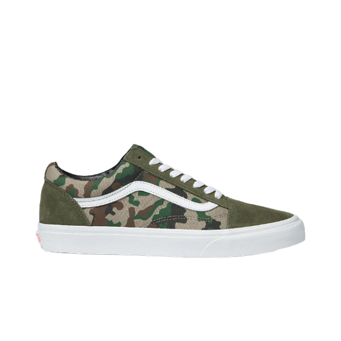 VN0007NTY33 Vans Old Skool Camo Olive White