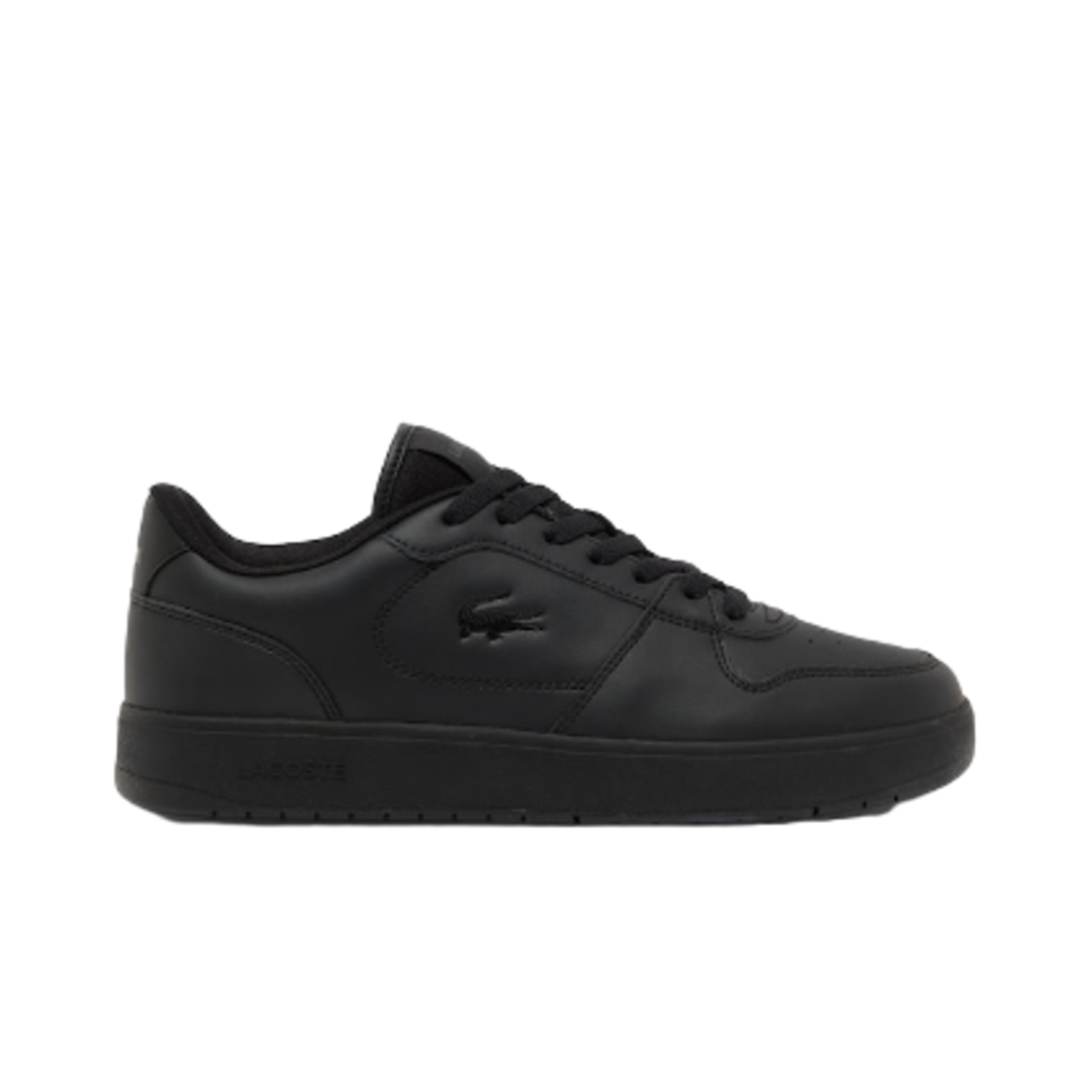 라코스테 코트 에이스 레더 스니커즈 블랙(Lacoste Court Ace Leather Sneakers Black)