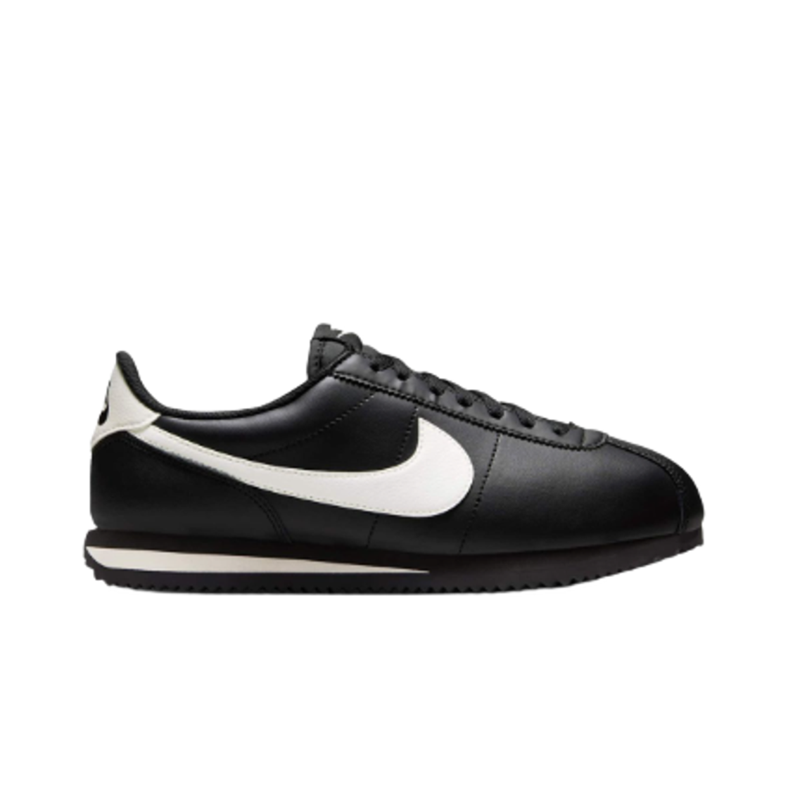 (W) 나이키 코르테즈 레더 블랙 페일 아이보리