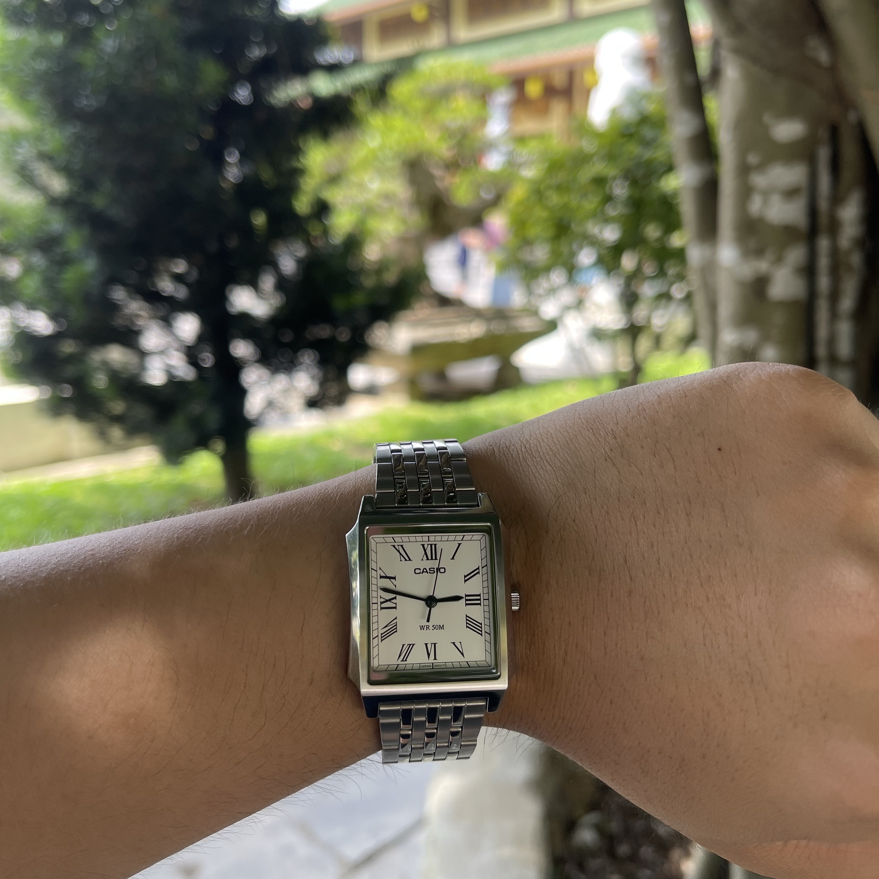 Casio MTP-B190D-7BV 착용 스타일 - 2