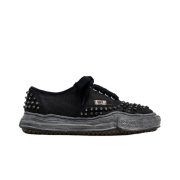 Maison Mihara Yasuhiro Baker OG Sole Studded Canvas Low-top Sneakers Black Black