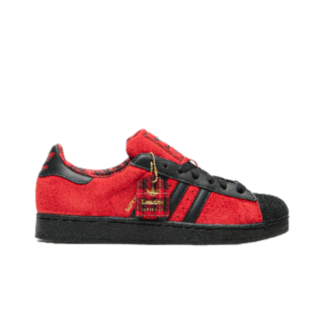 아디다스 슈퍼스타 2 런던 베러 스칼렛 코어 블랙(Adidas Superstar II London Better Scarlet Core Black) - 1
