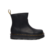 Dr. Martens Zebzag Rigger Leather Boots Black