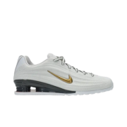 (W) Nike Shox Z White Metallic Gold