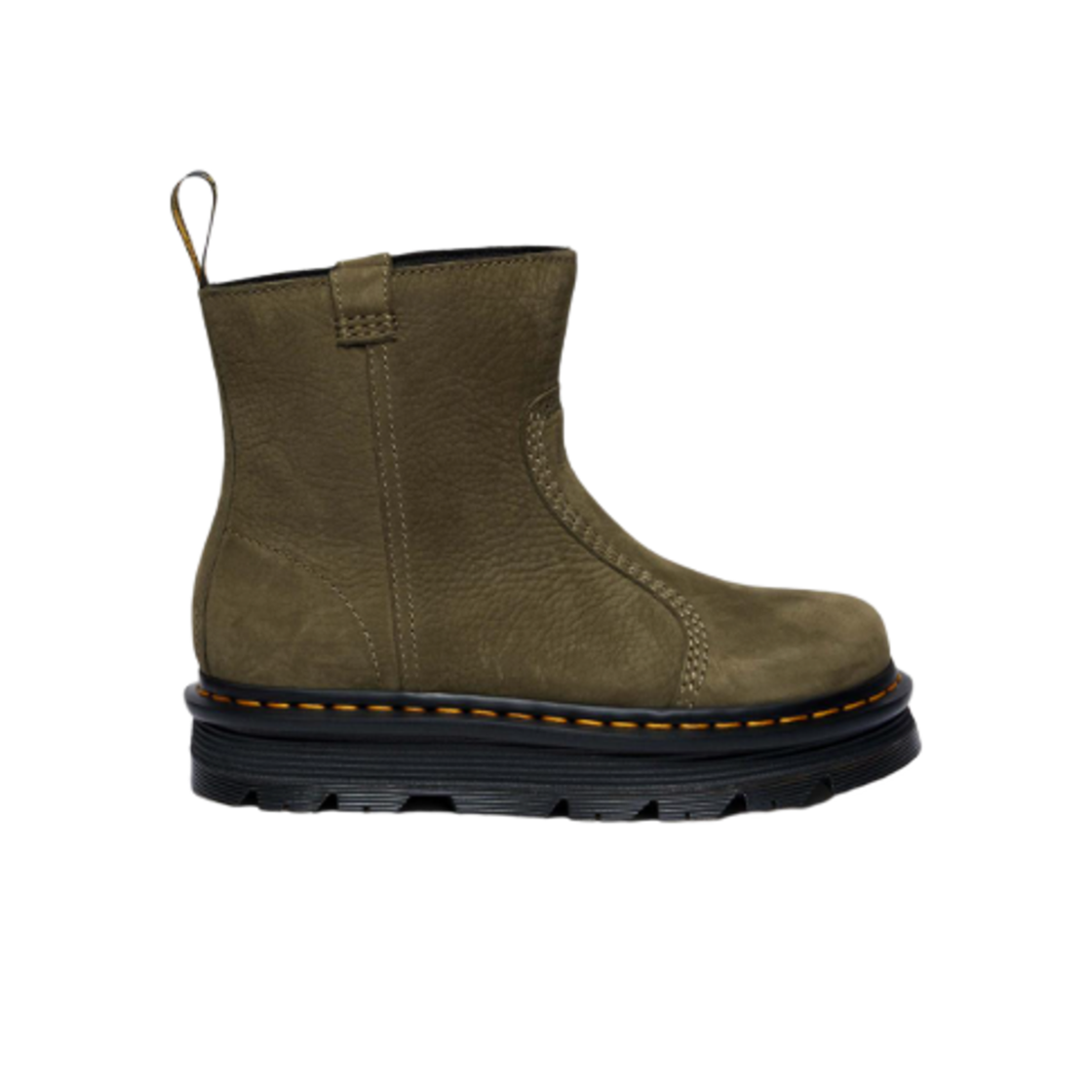 (W) 닥터마틴 제브잭 리거 레더 부츠 DMS 올리브