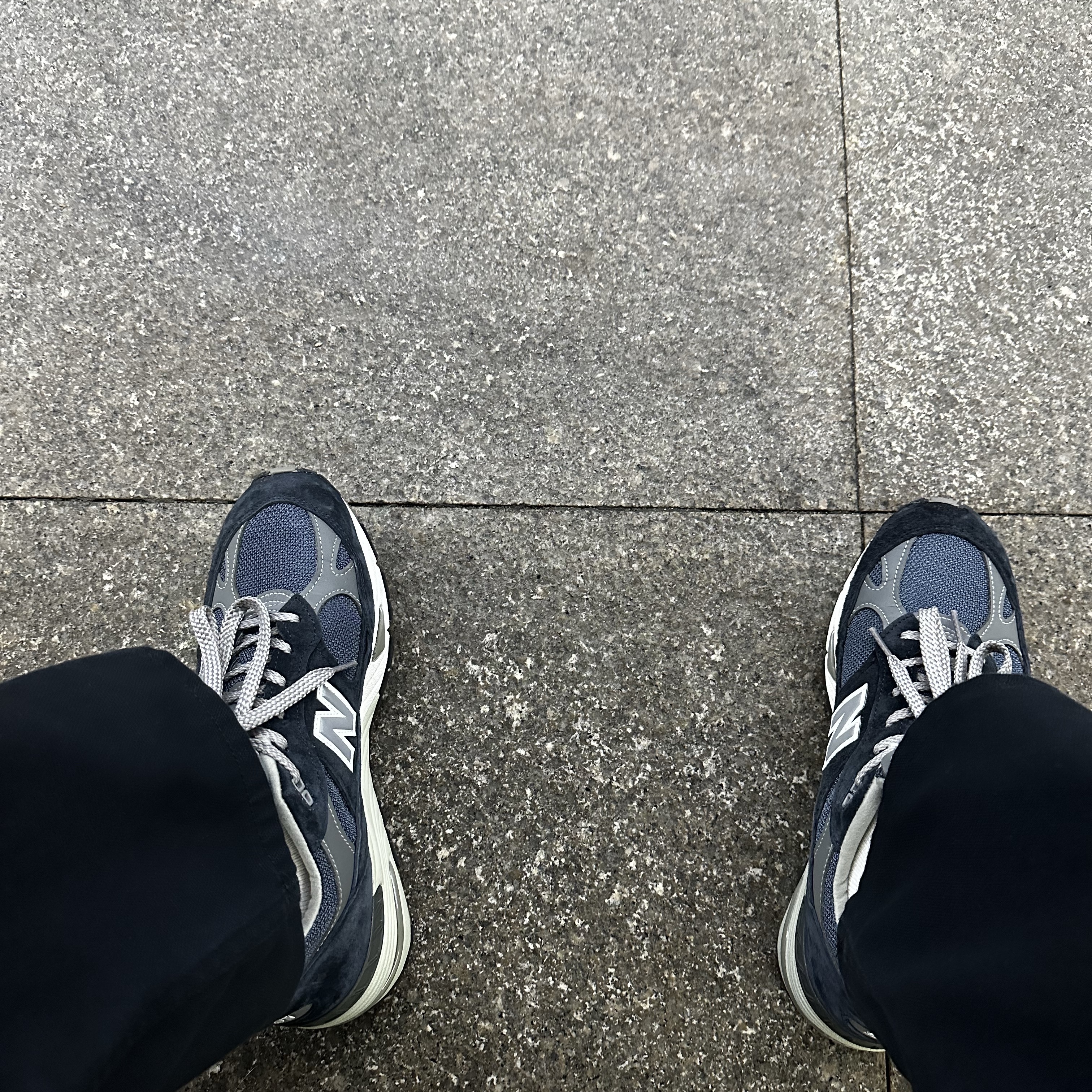 New Balance 991 Made in UK Navy 착용 스타일