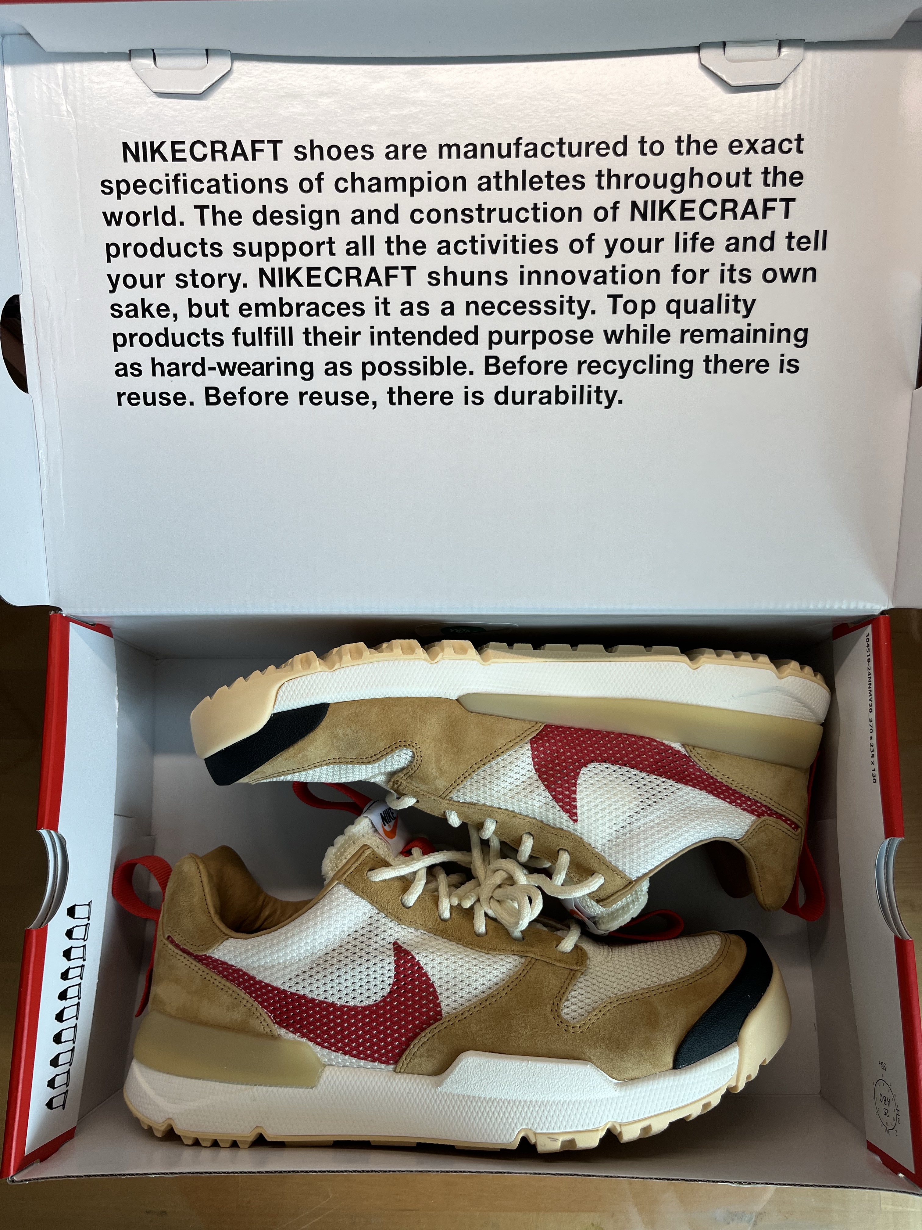 Nike x Tom Sachs Mars Yard Shoe 3.0 Space Camp 착용 스타일 - 2
