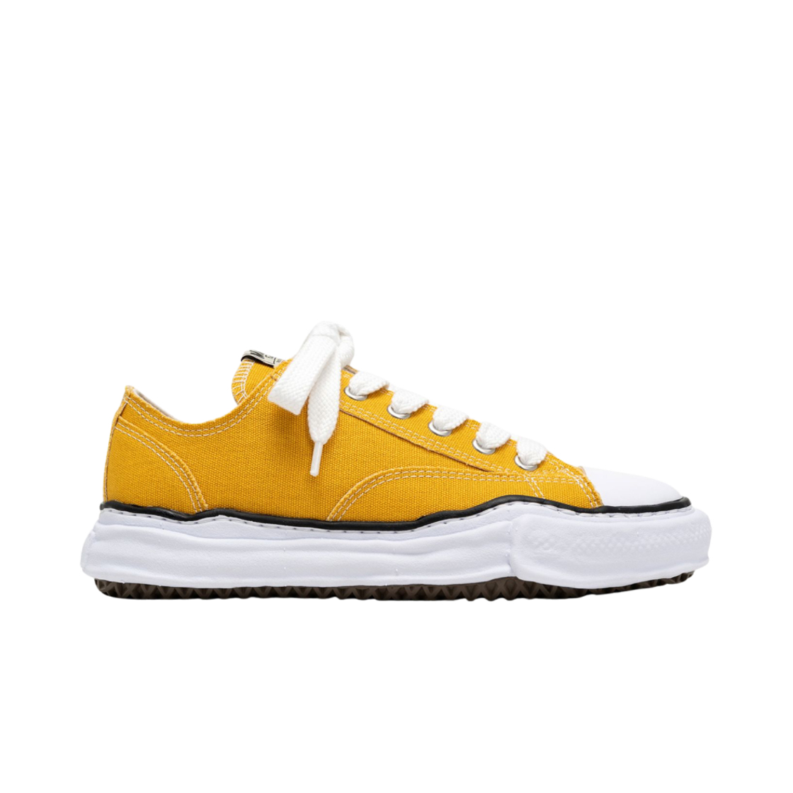 메종 미하라 야스히로 피터슨 OG 솔 캔버스 로우 스니커즈 옐로우(Maison Mihara Yasuhiro Peterson OG Sole Canvas Low Sneakers Yellow)