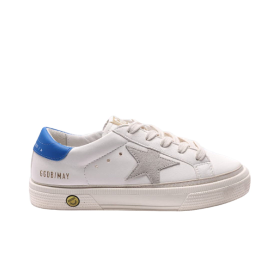 GYF00112-F004214-15438 (Kids) Golden Goose May Sneakers Ivory