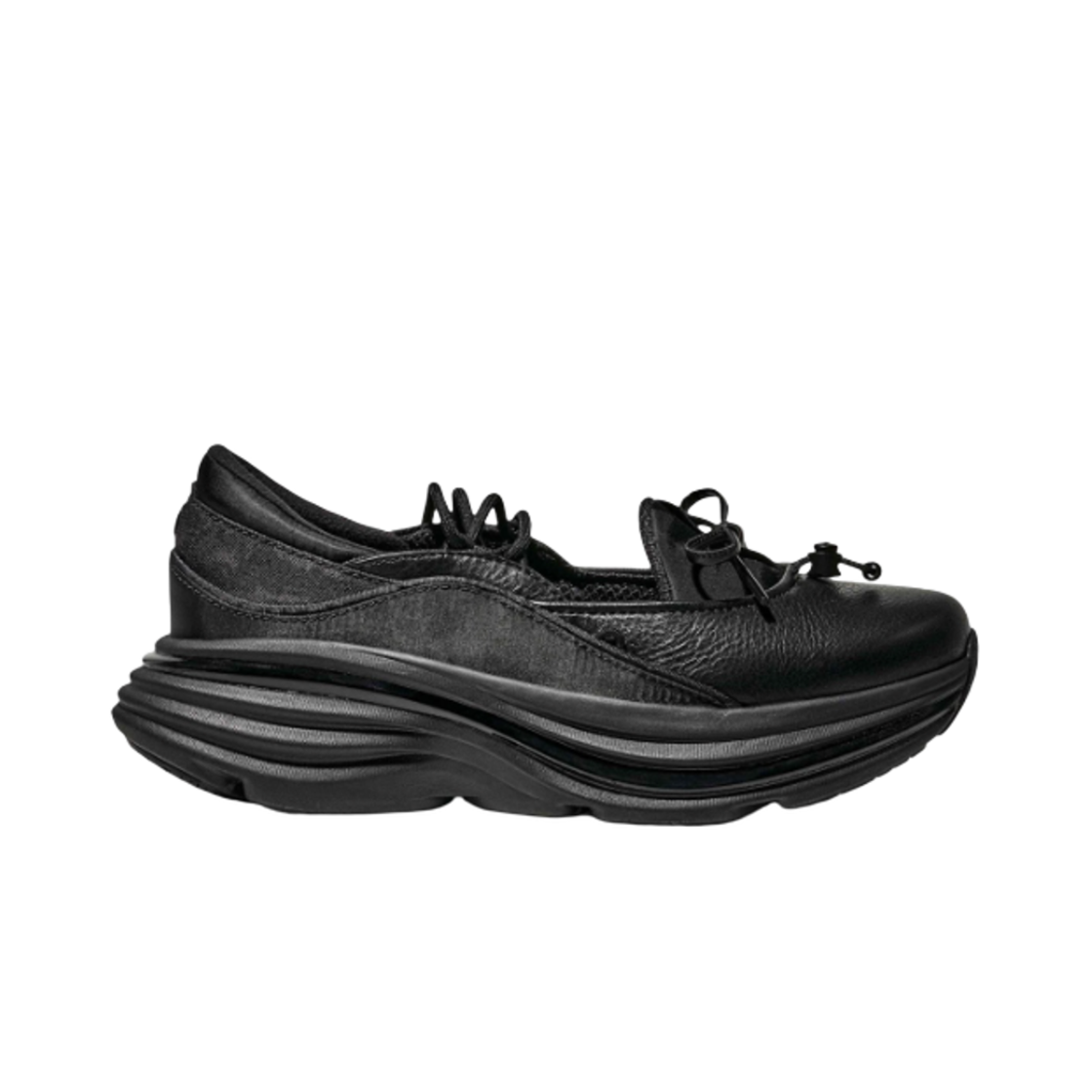 (W) 호카 본디 메리 제인 블랙((W) Hoka Bondi Mary Jane Black)