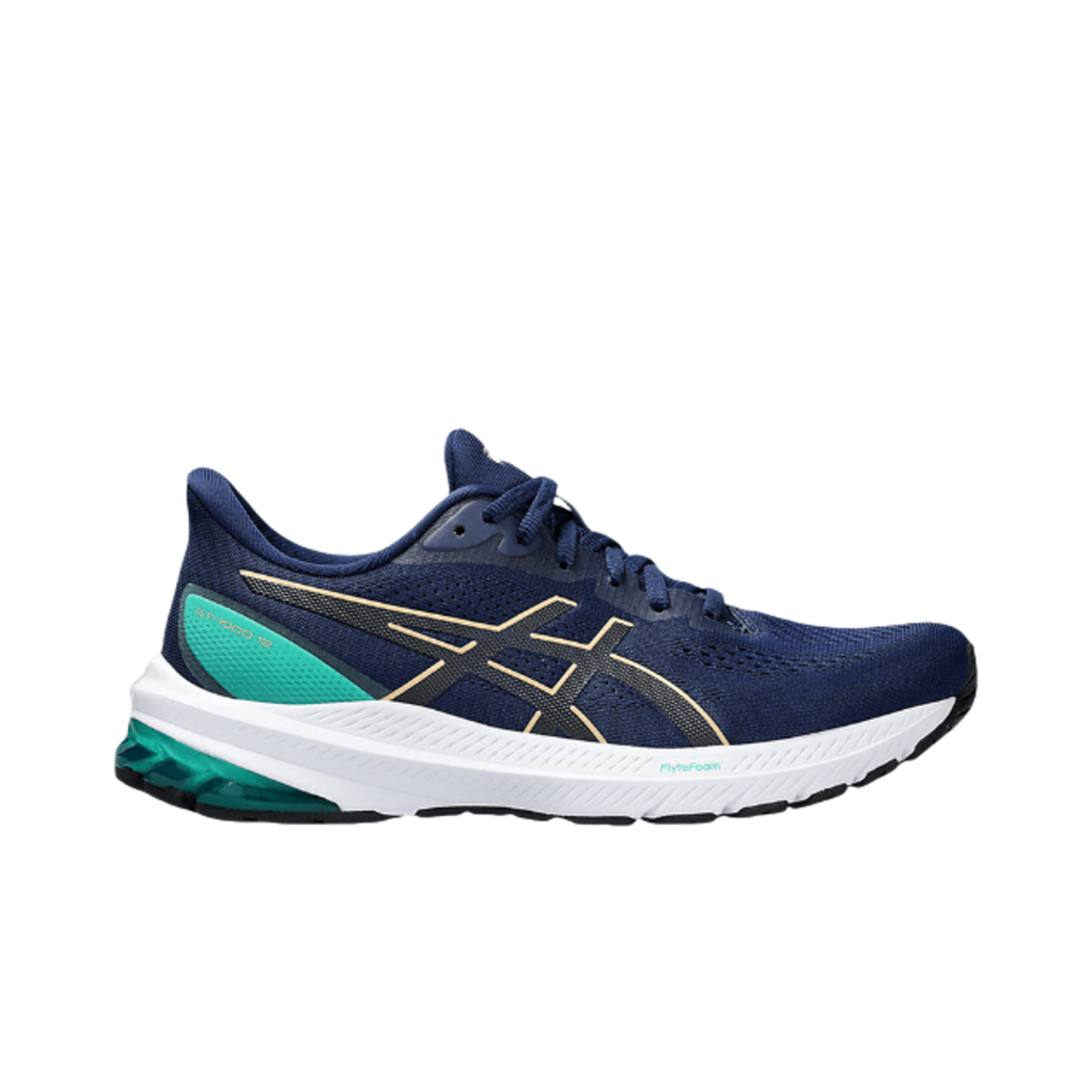 (W) 아식스 GT-1000 12 블루 익스팬스 샴페인((W) Asics GT-1000 12 Blue Expanse Champagne) - 1