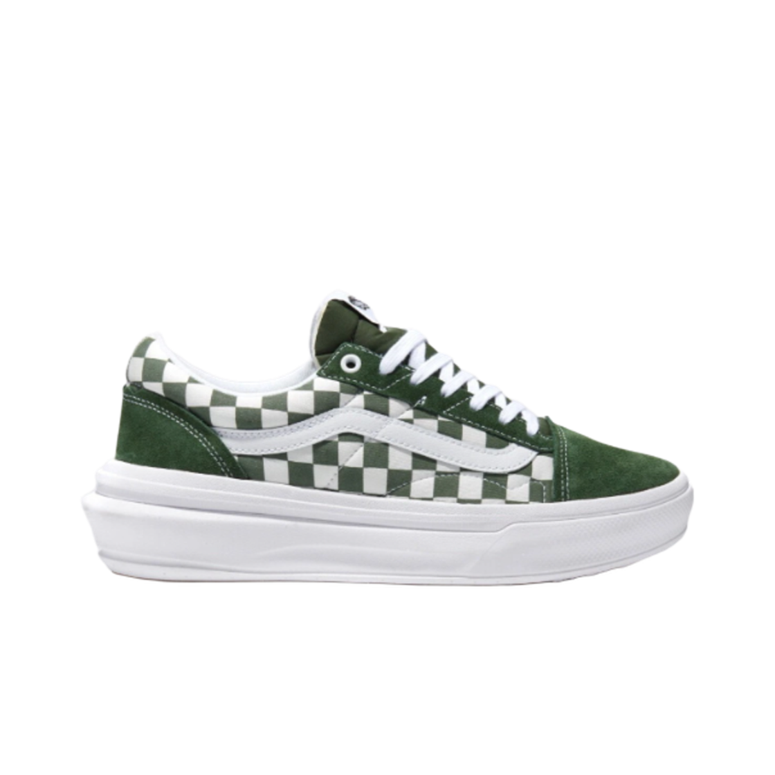 VN000BWABXU Vans Old Skool Overt CC Checkerboard Green