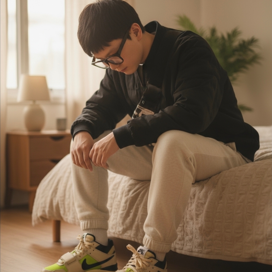 Jordan x Travis Scott Jumpman Jack TR Bright Cactus 착용 스타일 - 1