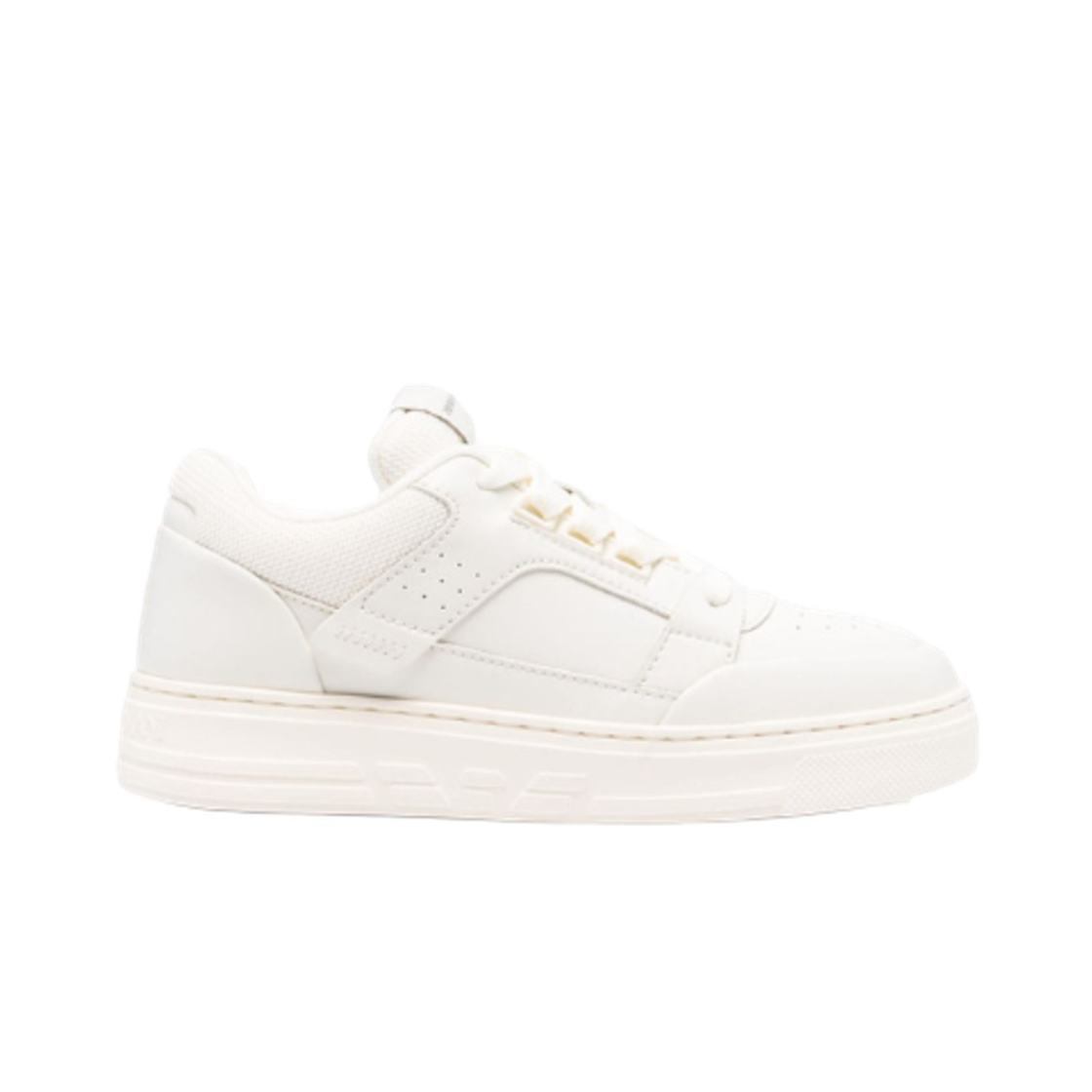 X3X239XR333U561 (W) Emporio Armani Leather Sneakers White
