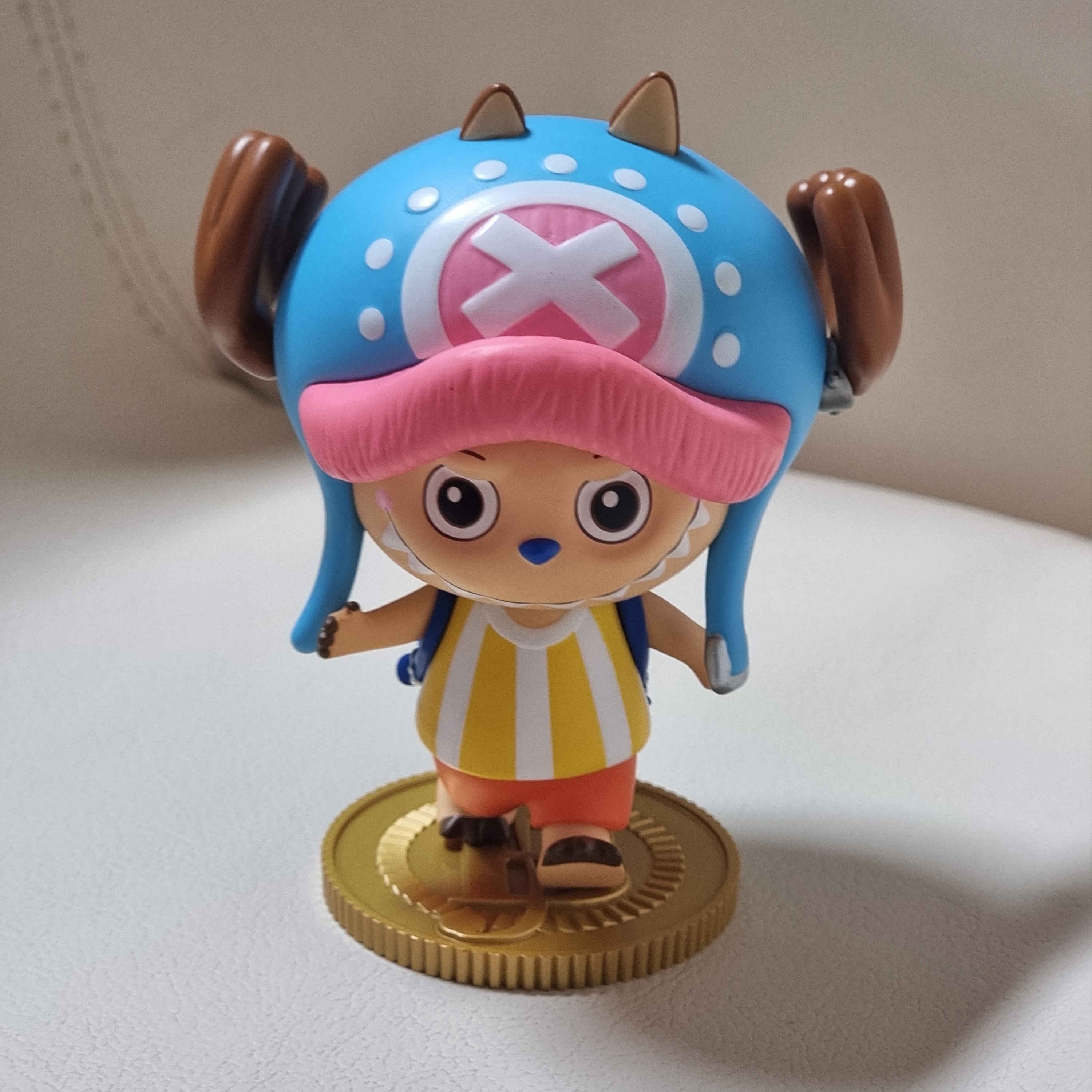 Pop Mart Labubu The Monsters x One Piece Series Figures Tony Tony Chopper (Opened Case) 착용 스타일