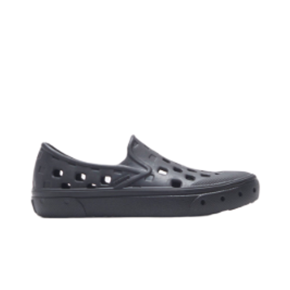 VN0A4UVIBLK (Kids) Vans Trek Slip-On Black