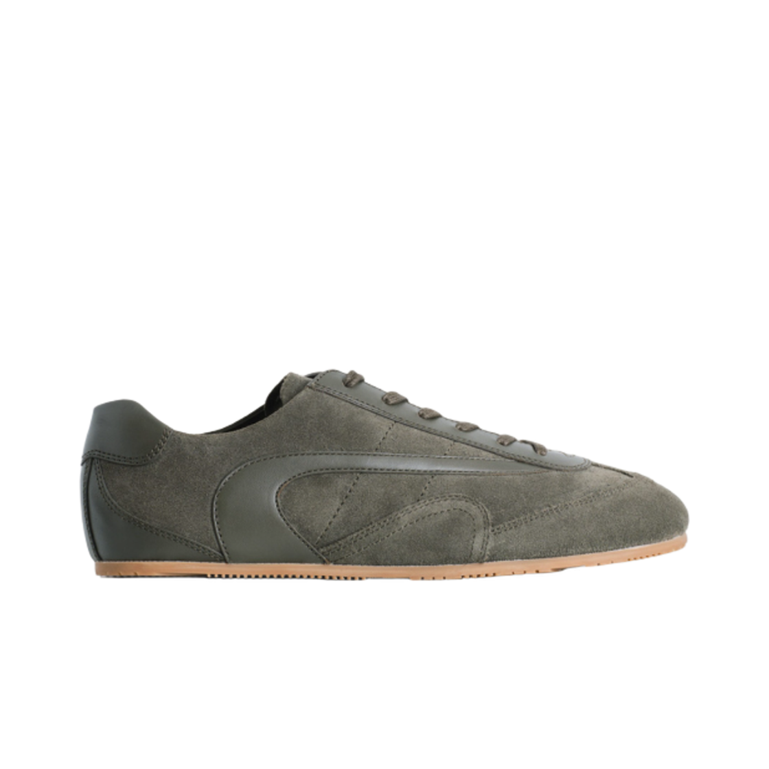 코스 미니멀 스웨이드 트레이너 그레이(COS Minimal Suede Trainers Grey)