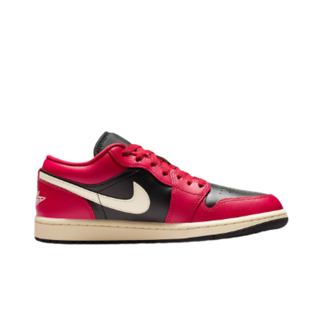 (W) 조던 1 로우 미스틱 히비스커스 블랙((W) Jordan 1 Low Mystic Hibiscus Black)