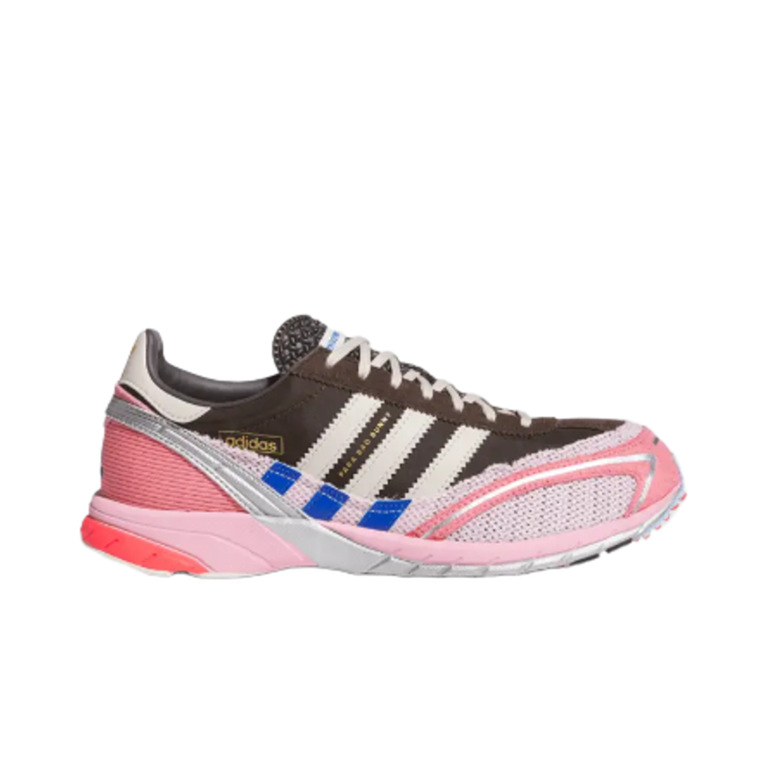 아디다스 x 배드 버니 아디제로 SL 72 브라운 클리어 핑크(Adidas x Bad Bunny Adizero SL 72 Brown Clear Pink)