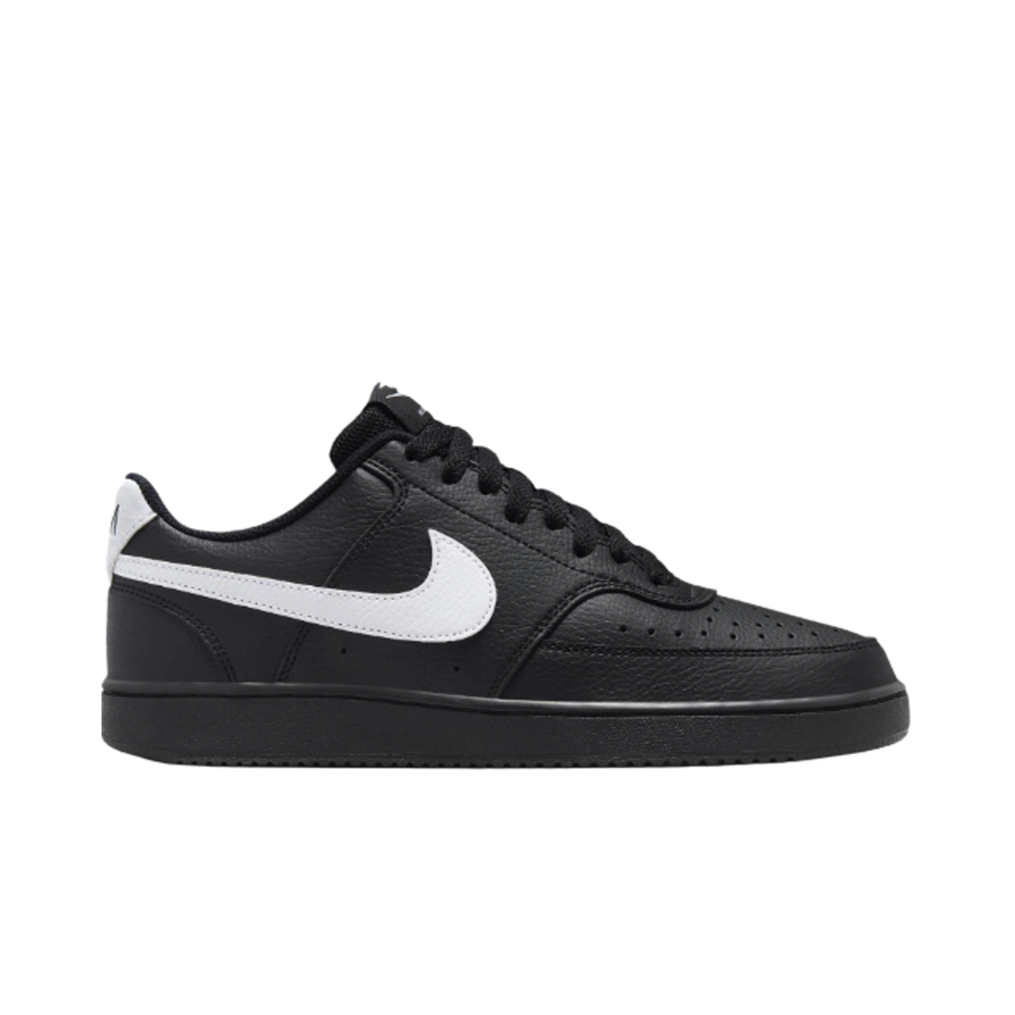 나이키 코트 비전 로우 블랙 화이트(Nike Court Vision Low Black White) - 1