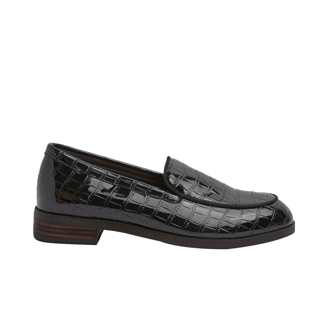 무드나잇 에마 플레인 클래식 로퍼 l 와니블랙(Moodnight Emma Plain Classic Loafers l Wani-Black)
