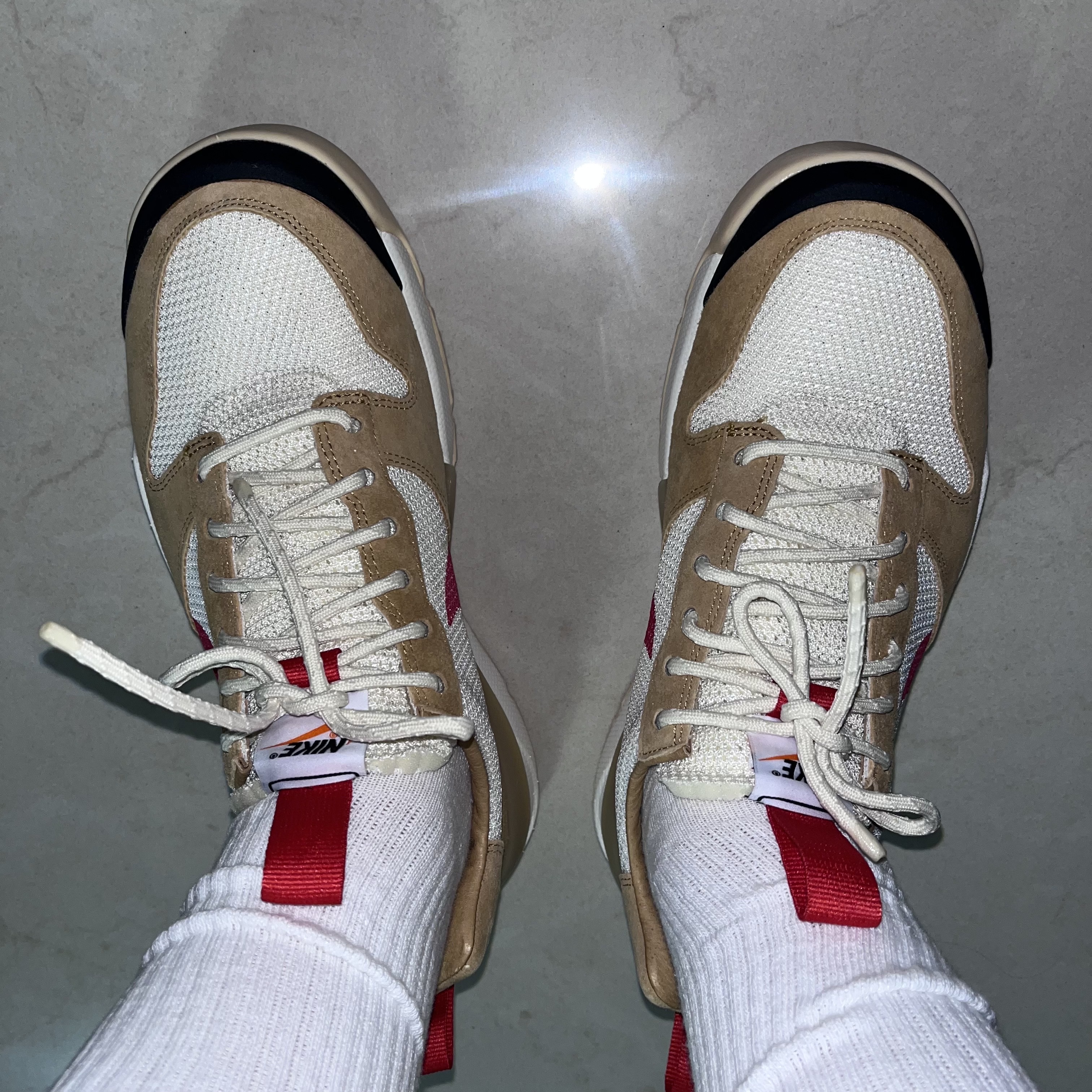 Nike x Tom Sachs Mars Yard Shoe 3.0 Space Camp 착용 스타일