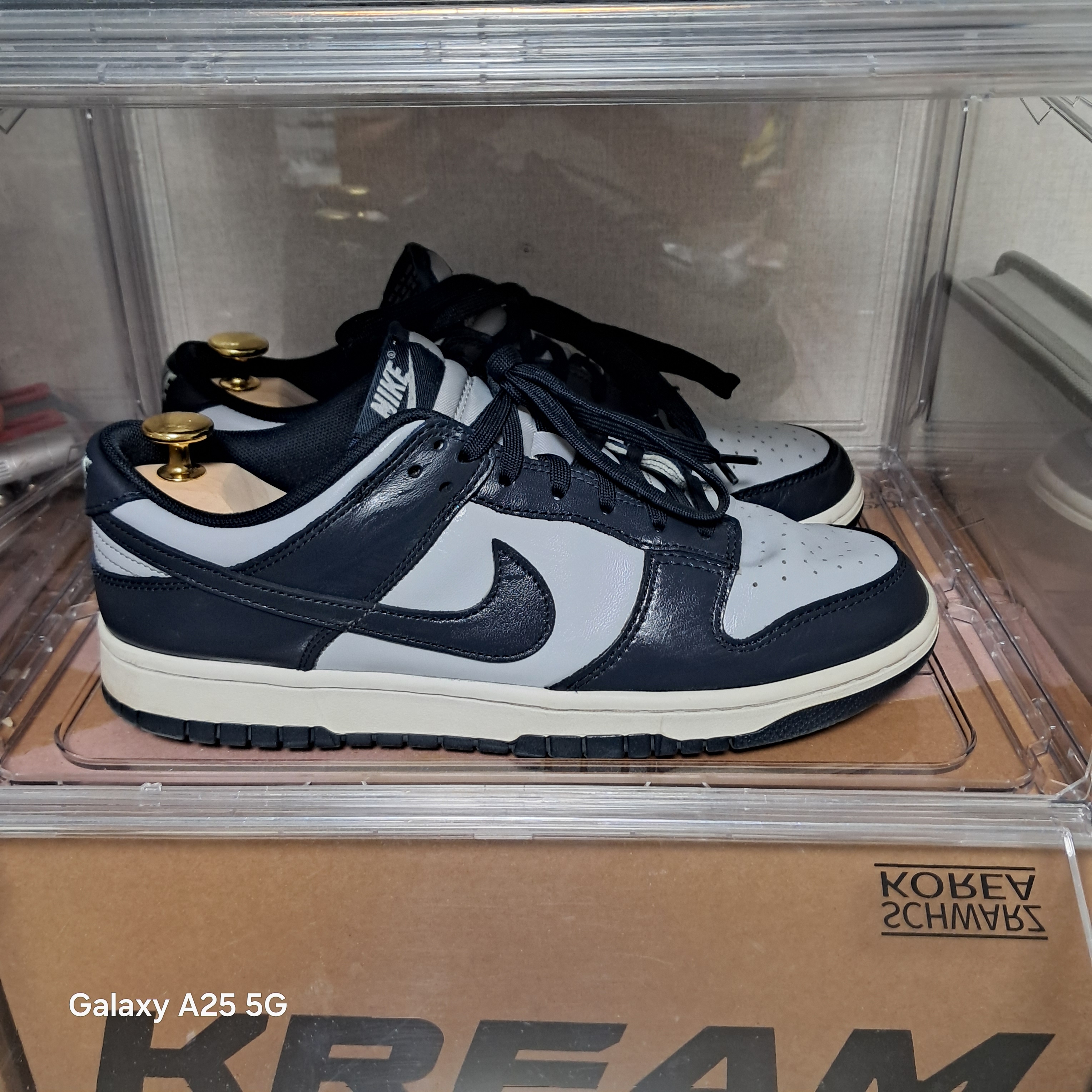 Nike Dunk Low Retro Championship Grey 착용 스타일 - 2