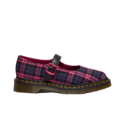 (W) Dr. Martens Elphie Mary Jane Black Pink Multi